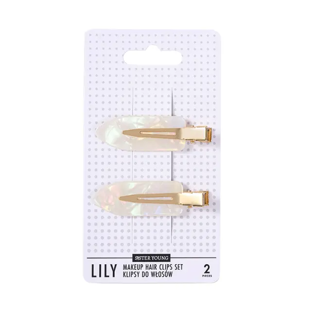 Sister Young LILY Makeup Hair Clips Set Mermaid (2 τεμάχια)