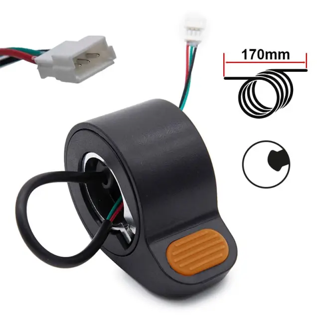 eWHEEL ΑΝΤΑΛΛΑΚΤΙΚΟ ΧΕΙΡΙΣΤΗΡΙΟ ΓΚΑΖΙΟΥ ΓΙΑ NINEBOT F & D SERIES 98456