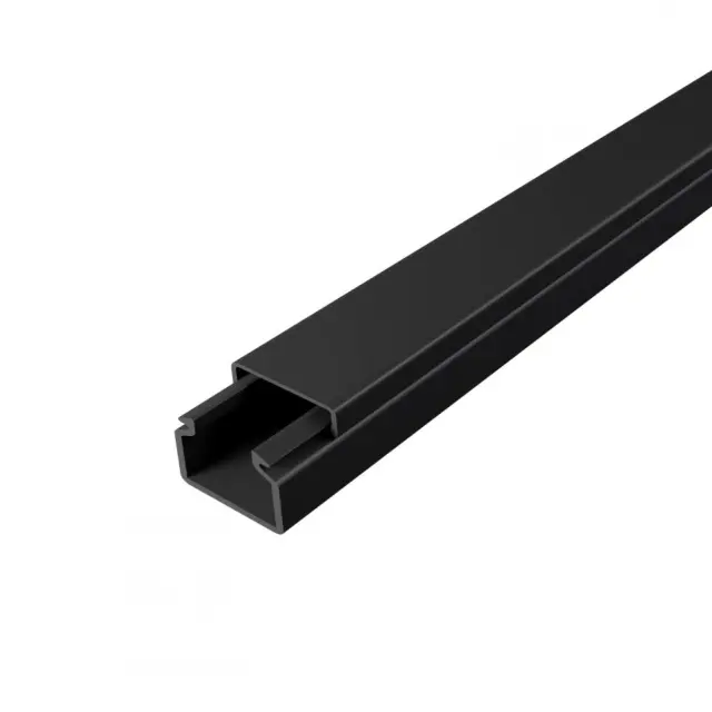 Aca Light 15x10mm ΑΥΤΟΚΟΛΗΤΟ ΚΑΝΑΛΙ ΚΑΛΩΔΙΩΝ 2m, ULTRA ΑΝΘΡΑΚΙ ΧΡΩΜΑΤΟΣ