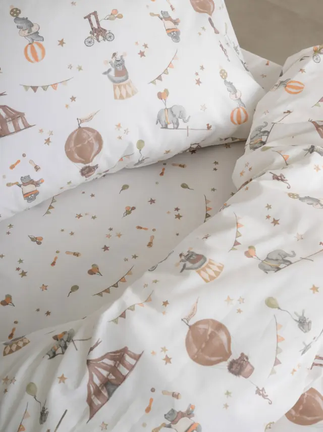Σετ Σεντόνια Cotton Feelings 56 Μονό με λάστιχο(105x205+30) Sunshine 2