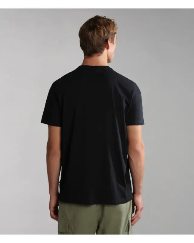 Napapijri - Ανδρικό T-shirt Salis Ss Sum Regular Fit NP0A4H8D-041 Mαύρο - S 2