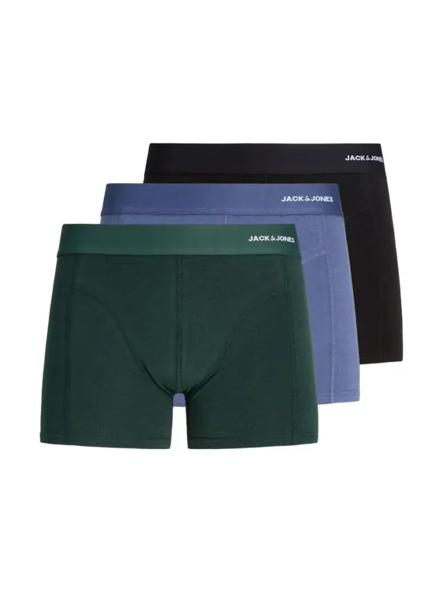 JACCOMO SOLID BAMBOO TRUNKS 3 PACK SN - Pine Grove