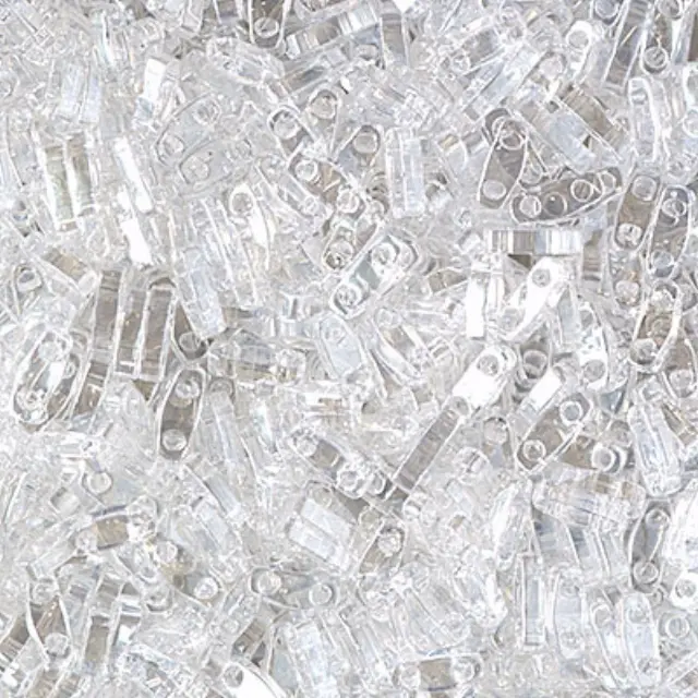 Χάντρα Miyuki Quarter Tila No160 Crystal Luster ~7gr