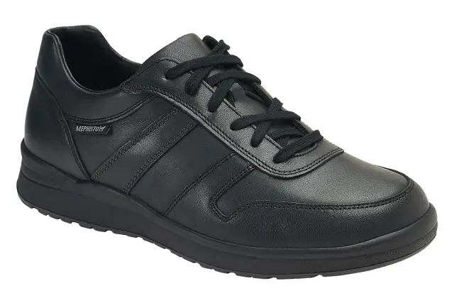 Mephisto Sneakers Ανδρικό δέρμα Μαύρο MEP/VITO BLACK - 45 2