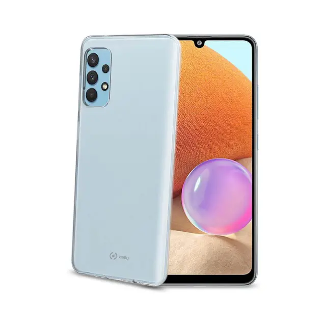 Celly Back Cover Σιλικόνης / Πλαστικό Διάφανο (Galaxy A32 4G) 3