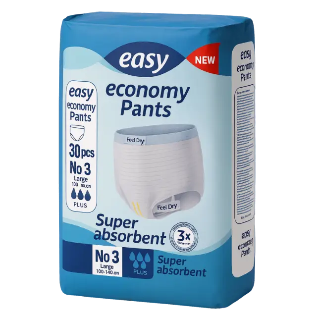 Πανα βρακακι easy pants Plus Large 30 τεμαχιων