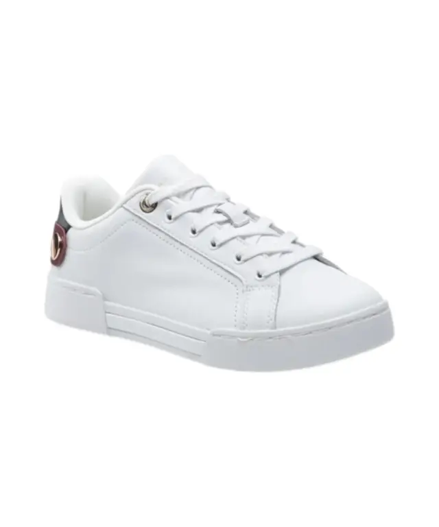 Tommy Hilfiger - Γυναικεία Sneakers Th Button Detail Court FW0FW06733-YBR Λευκό 2