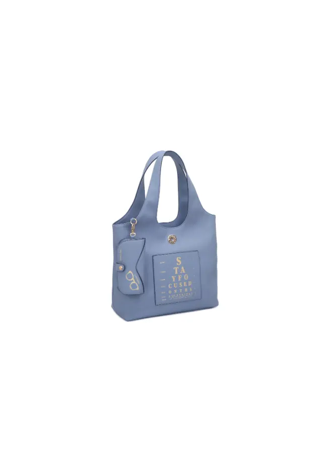 LE PANDORINE - light blue Focus Bag With Charm Glasses Holder 2