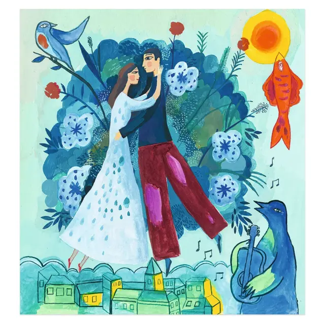 Djeco Inspired by Marc Chagall - Ζωγραφίζω με νερομπογιές Σουρεαλισμός 7+ ετών 09380 3