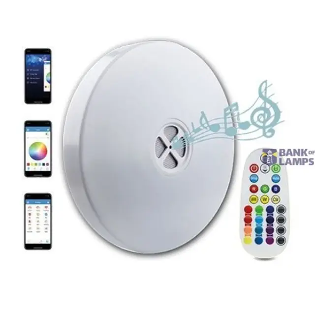 Luminaire 25W 2500Lm RGB+BT speaker LFI