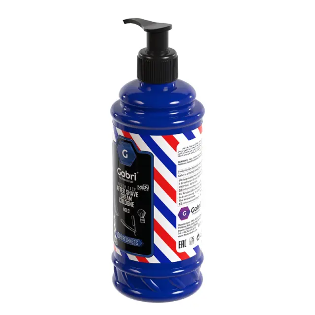 Gabri After Shave Cream Cologne No.3 For Freshness 400ml 3