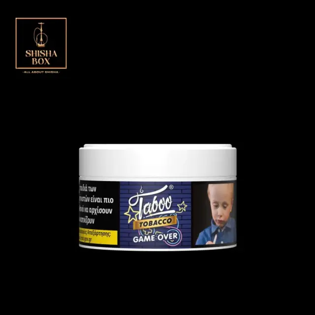 Taboo Tobacco Game Over 100gr Καπνός Ναργιλέ