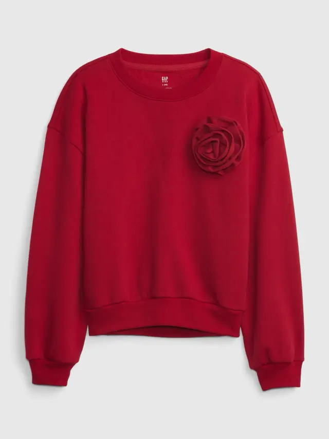 Κόκκινο Παιδικό Rosette Φούτερ red sled