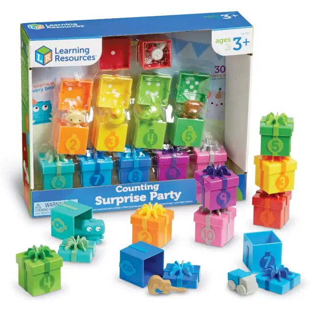 Learning Resources Εκπαιδευτικό Παιχνίδι Counting Surprise Party (3+ ετών) LER 6803