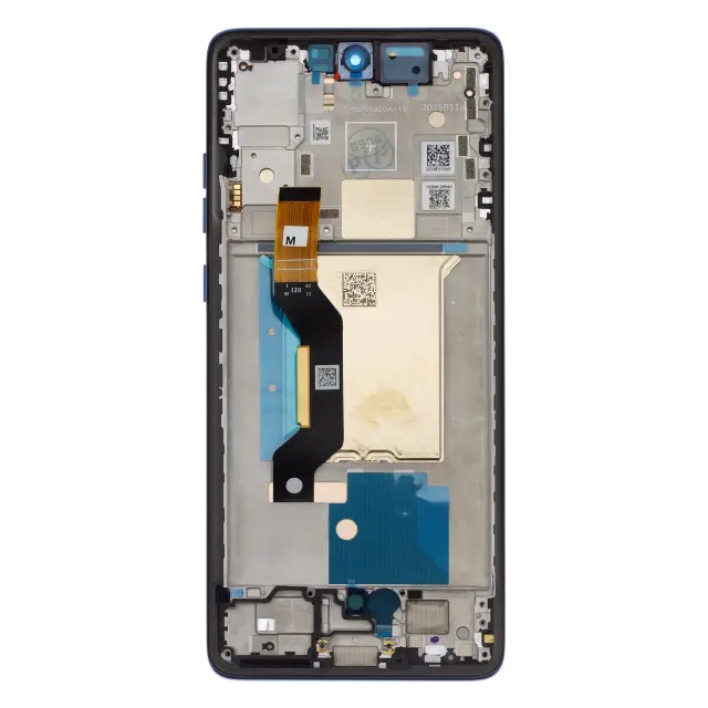 Motorola Edge 60 LCD Display + Touch Unit + Front Cover Gibraltar Sea (Service Pack) 2