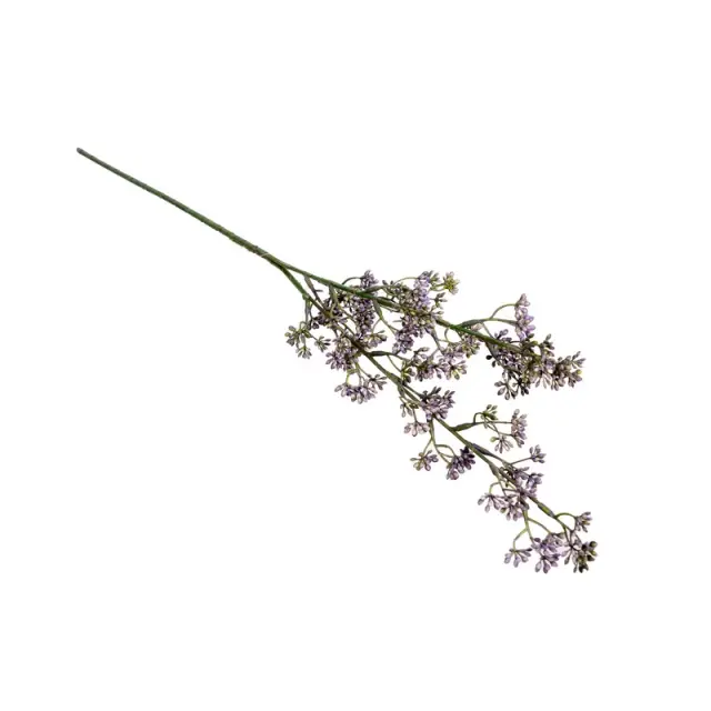 Τεχνητό κλαδί με καρπούς, μωβ, 73cm