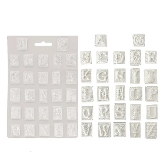 Καλούπι εύκαμπτο A4, 21x29cm, Stamperia, Master of Magic, Alphabet