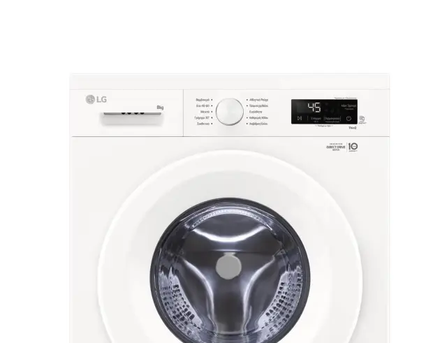 Πλυντήριο ρούχων LG F4X1008NWH με Wi-Fi, χωρητικότητα 8kg, 1400rpm και ενεργειακή κλάση Α - White 31702 3