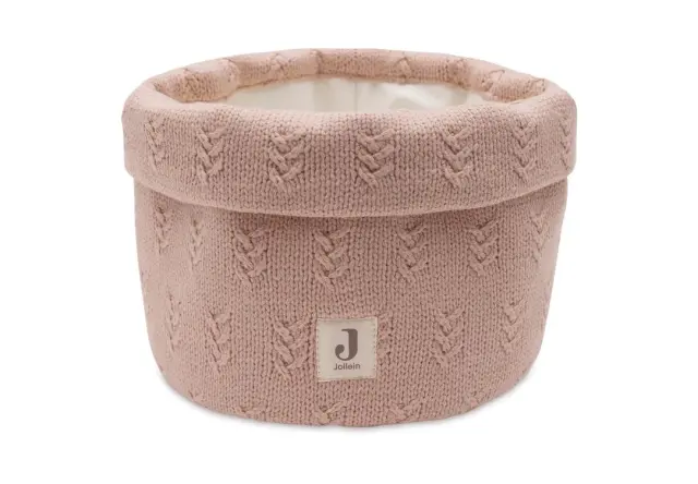 Πλεκτό Καλάθι Αποθήκευσης Grain Knit Wild Rose – Jollein