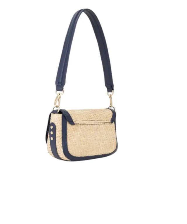 Valentino Bags - Γυναικεία Τσάντα Ώμου Demetra VBS9R909-H79 Μπεζ/Μπλε 3