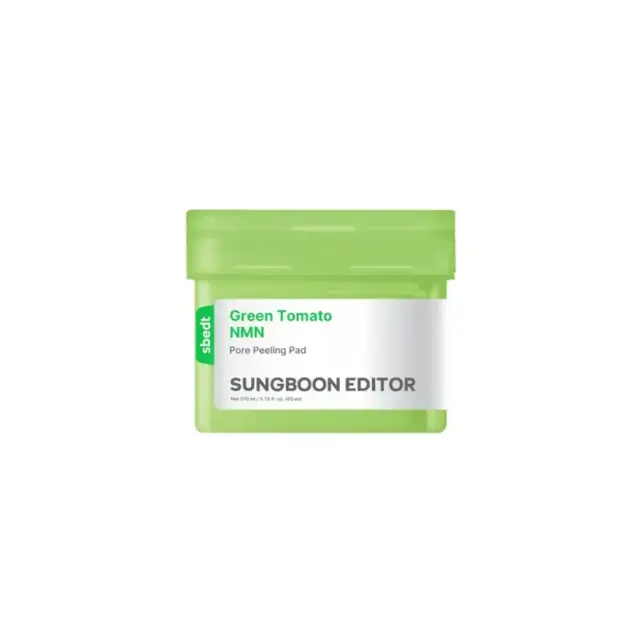 Sungboon Editor Green Tomato NMN Pore Peeling Pad Απολεπιστικά Επιθέματα Προσώπου, 170ml