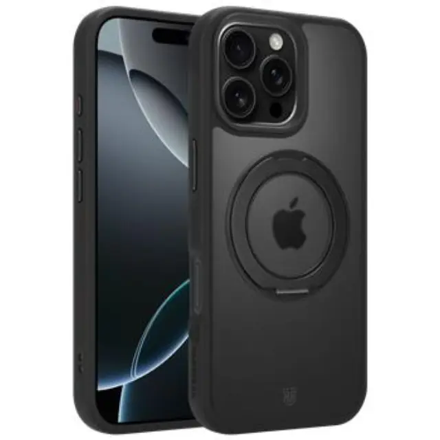 Tactical MagForce Hyperstand Cover for Apple iPhone 16 Pro Max Asphalt