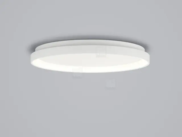 MORI Πλαφονιέρα Οροφής LED Dimmable 2700K–3000K IP20 Ματ Λευκή Άσπρο 3