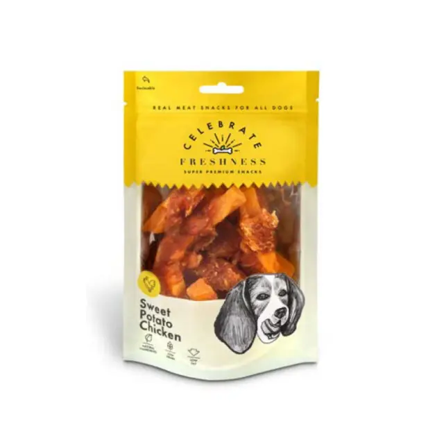 Celebrate Freshness Chicken & Sweet Potato Λιχουδιές για Σκύλους 100gr Μονόχρωμο