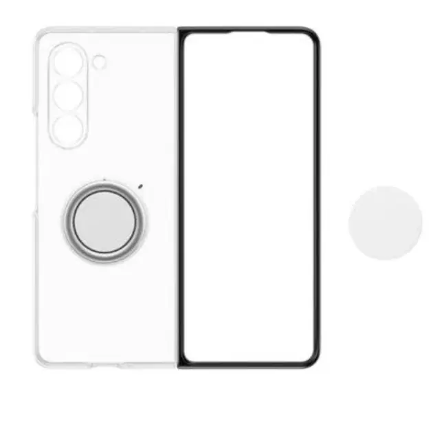 Samsung® Clear Gadget Case Back Cover για Galaxy Z Fold5-Διάφανο 2