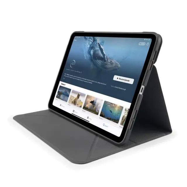 Pipetto Origami No6 Stand case, black - iPad Air 10.9" (2022/2020)/11" 2024/2025/2026 3