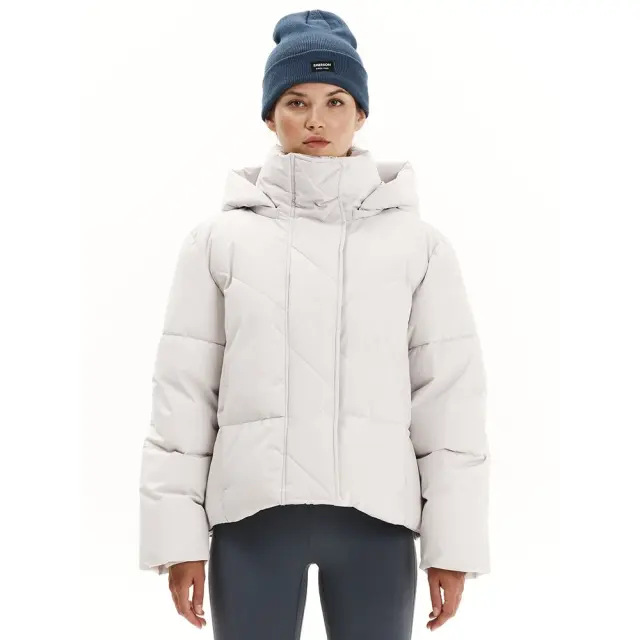 Emerson Women's Puffer Jacket (252.EW10.80-Clay Grey) - Εκρού - M
