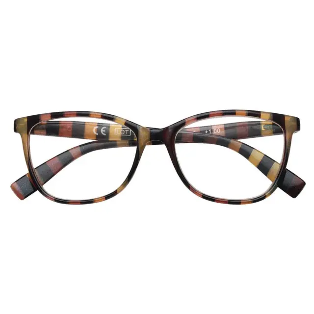 Zippo Reading Glasses Γυαλιά Πρεσβυωπίας Ριγέ σε Γήινες Αποχρώσεις +1.00 31Z-B28-NST, 1τμχ