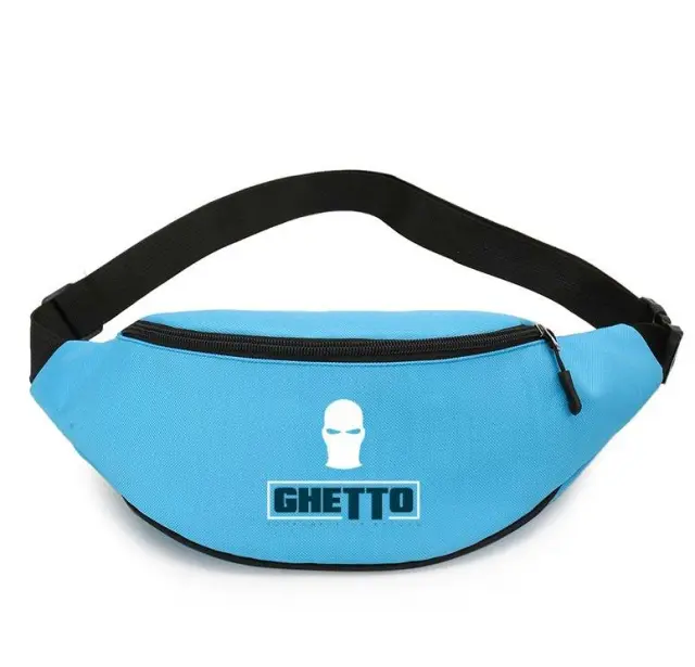 Ghetto Sport Unisex Waist Travel Bag | Waterproof Crossbody Belt Bag Blue