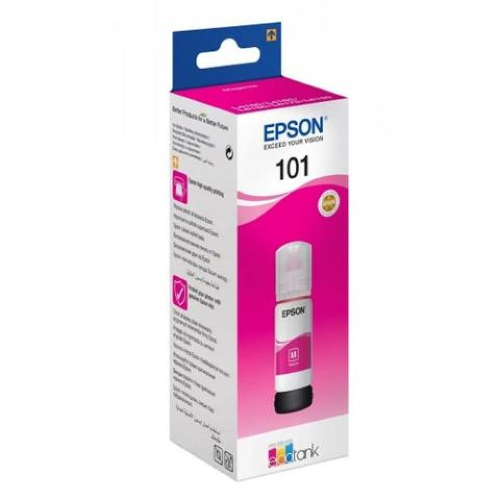 Epson Μελάνι Inkjet 101 Magenta (C13T03V34A) (EPST03V34A)