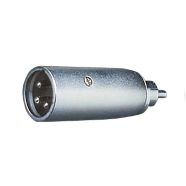 ELECTROVISION 3 Pin XLR Male to RCA Phono Plug Adaptor (F346F)