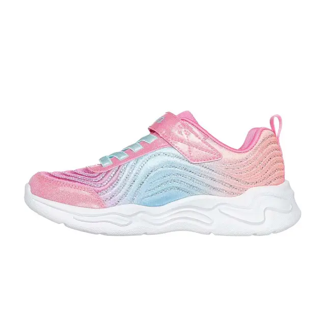 Skechers Girl's S Lights Wavy Beams Ombre Express Ροζ 302327L-PKMT (Skechers) 2