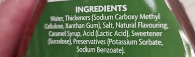 Zero Calorie Sugar Free Syrup Golden Syrup 425ml The Skinny Food Co 2