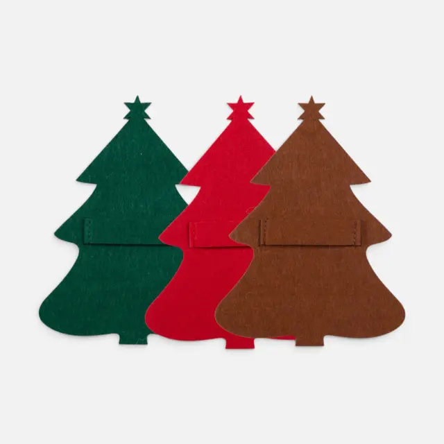 Nef-Nef Homeware Θήκη Μαχαιροπηρούνων Spar 2 τεμ. 15x20 Καφέ 2
