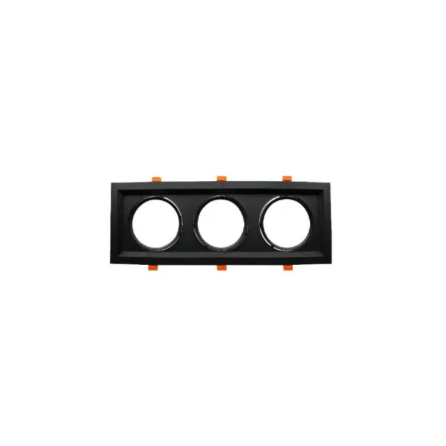 Aca Light AR111 - ΚΟΝΣΟΛΑ ΧΩΝΕΥΤΗ ΓΙΑ ΣΠΟΤ ΑΣΤΑΛΙ ΜΑΥΡΗ IP20 Φ485x185mm