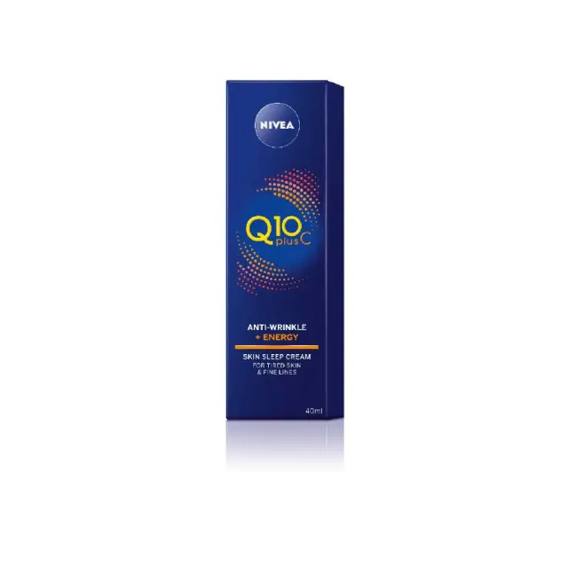 Nivea Q10 Plus C Αντιρυτιδική Κρέμα Ύπνου για Αναπλήρωση Ενέργειας 40ml 2
