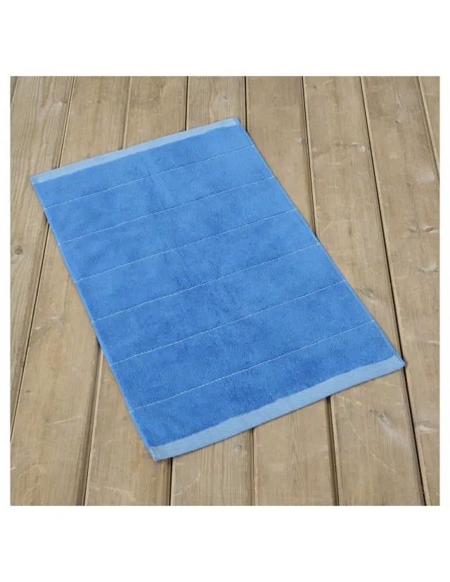 Nima Home Πατάκι Μπάνιου 50x80 Agua - Blue Μπλε