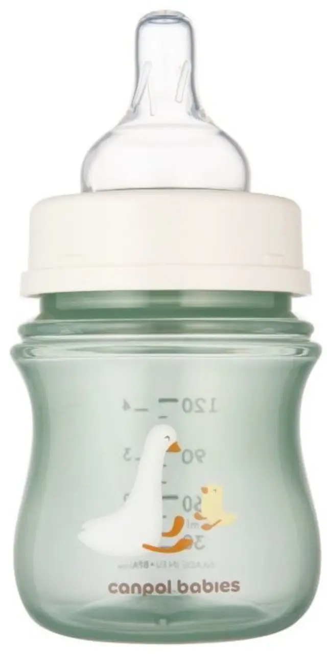 Μπουκάλι Κατά των Κολικών PP 120ml +0m Easy Stars Canpol Goose 35/244 2