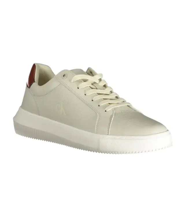 Calvin Klein - Ανδρικά Sneakers Chunky Cupsole Leather YM0YM01198-CJH Γκρι 2