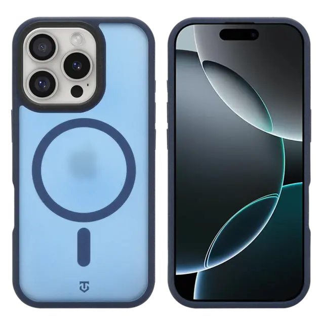 Tactical MagForce Hypersand Cover for Apple iPhone 16 Pro Deep Blue 2