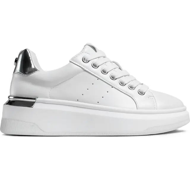 Γυναικεία Sneakers Steve Madden Glacial SM11001470-196 White/Silver Άσπρο - 37