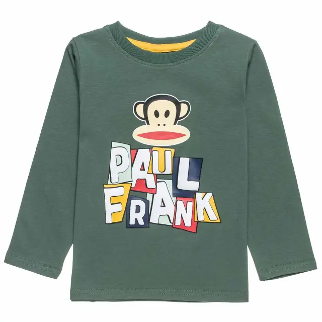 Μπλούζα Paul Frank με ανάγλυφα γράμματα