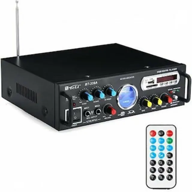 Ενισχυτής με λειτουργία Karaoke BT-339A Μαύρο