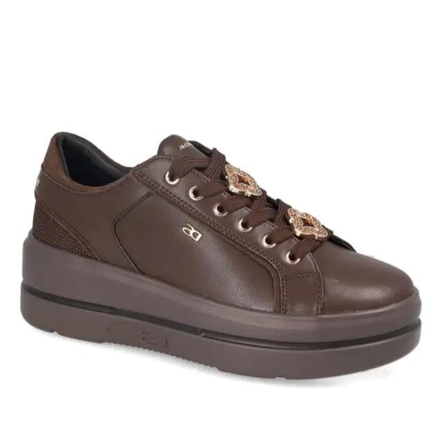 Donna Serena Sneakers Γυναικείο δέρμα Καφέ DSE/186333 TDM - 36