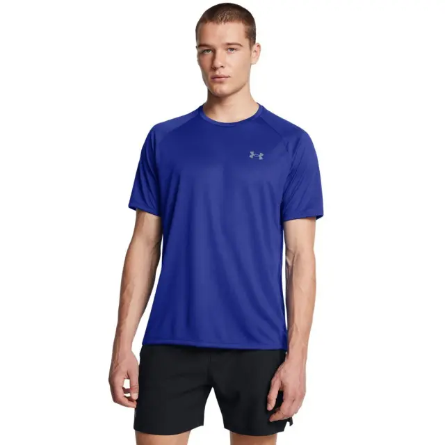 Under Armour Tech 2.0 SS T-Shirt (1326413-400) - Μπλέ
