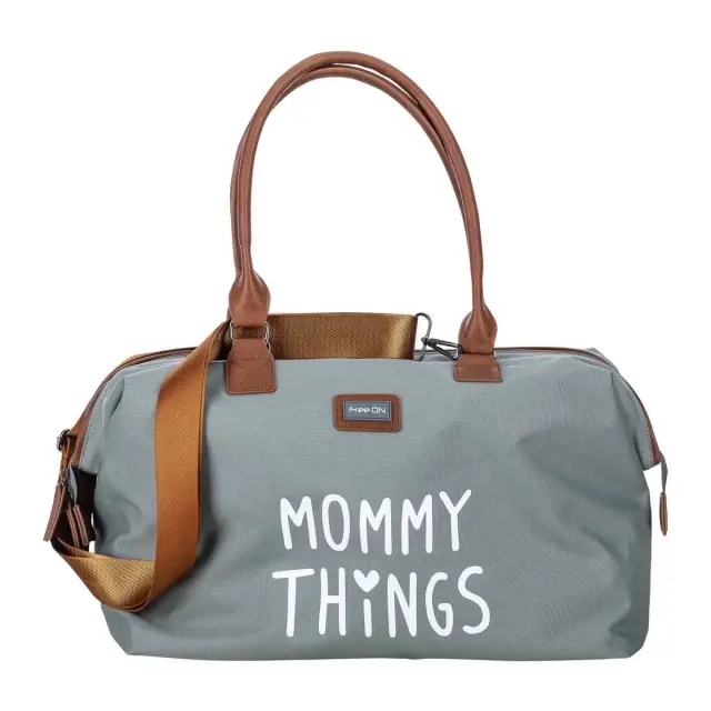 FreeON Mommy Things Τσάντα Μαιευτηρίου με Θερμομονωμένες Τσέπες Grey 2